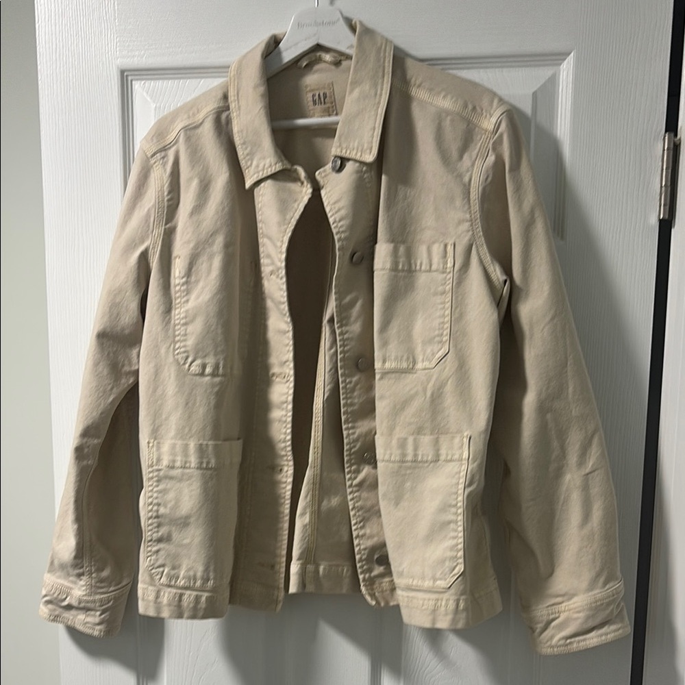 GAP Beige Denim Jacket